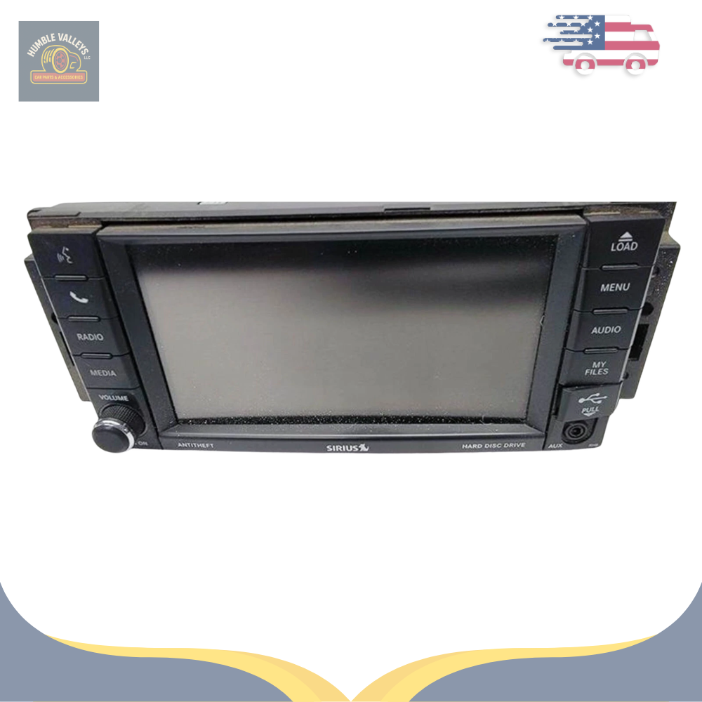 2012 Dodge Ram 1500 2500 Pickup Radio AM FM DVD Player Receiver with Nav ID RHB — view 1
