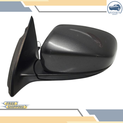 2014–2021 Jeep Cherokee Left Driver Side View Door Mirror Grey OEM — view 1