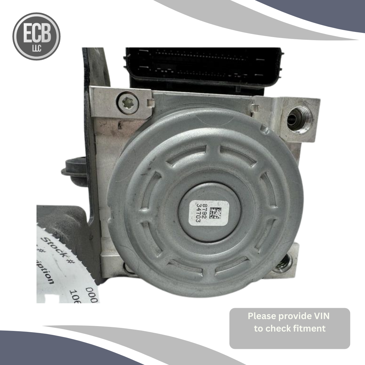 2020–2021 Ford Transit Connect ABS Anti-Lock Brake Pump Assembly OEM — view 5