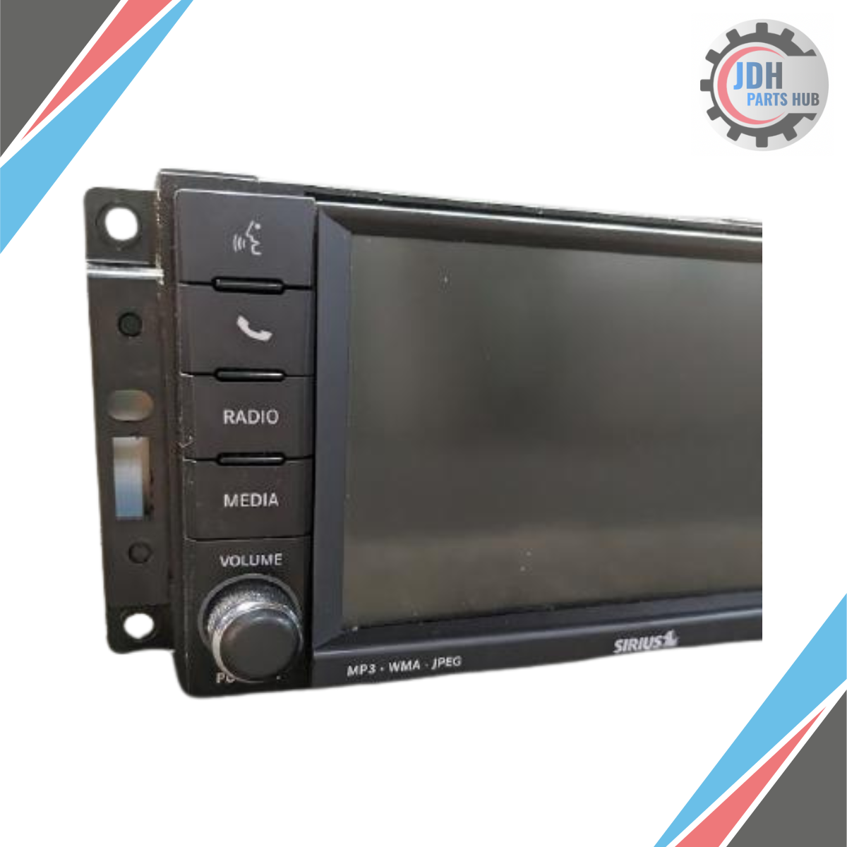 2011 Dodge Ram 1500 AM/FM NAV Radio Receiver Display Screen OEM — view 2