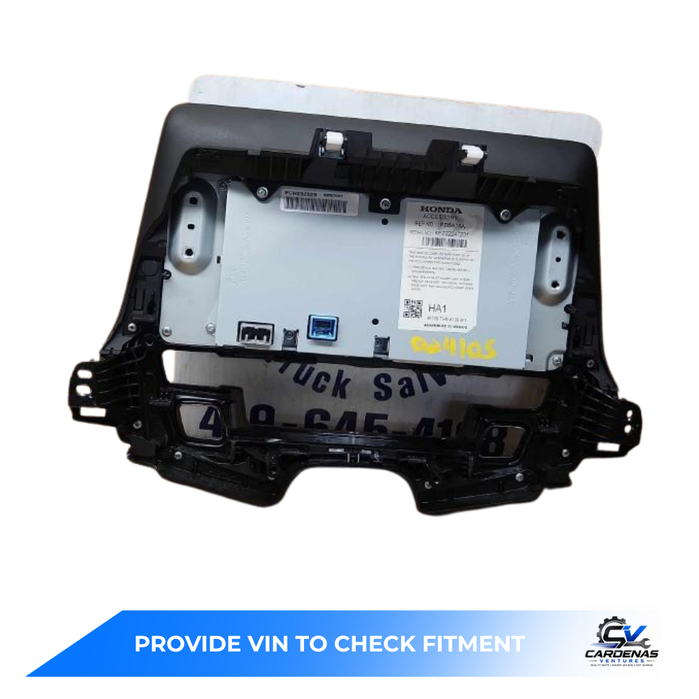 2018–2020 Honda Odyssey Radio Information Dash Display Screen — view 2