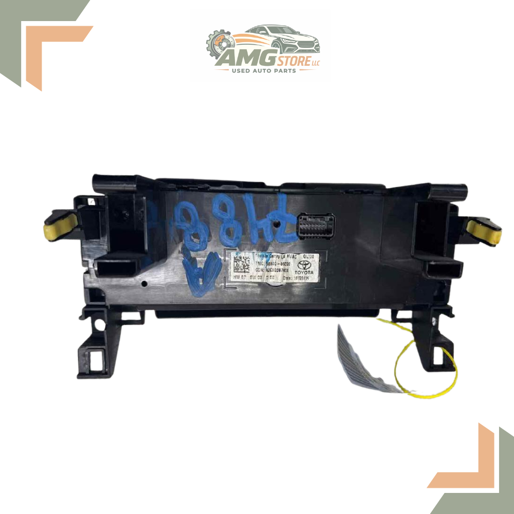 2015–2017 Toyota Camry Manual A/C AC Heater Temperature Climate Control OEM — view 2