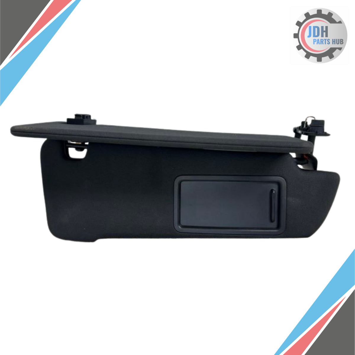 2017–2020 Audi Q7 RH Passenger Sun Visor Illuminated OEM — view 3