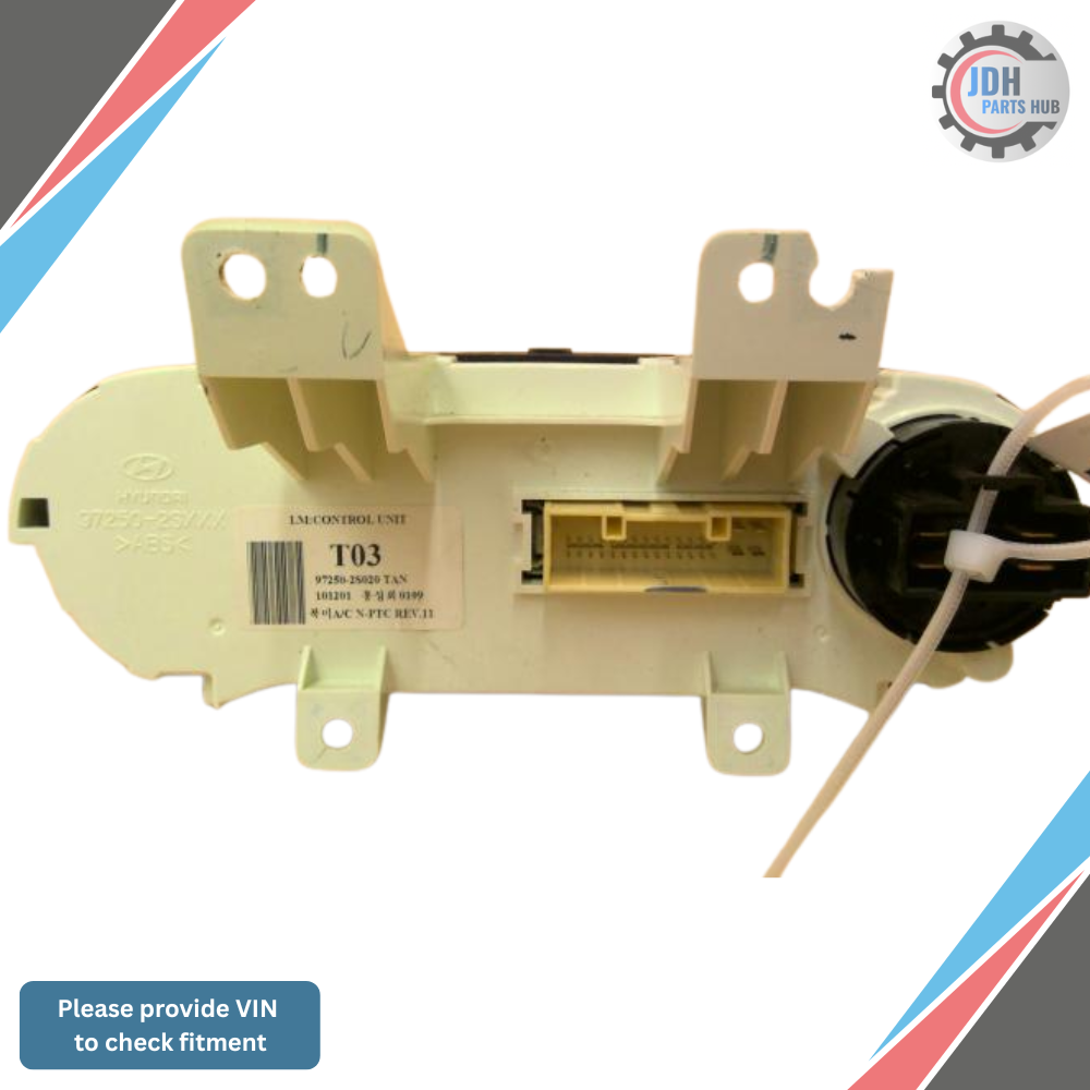 2010–2013 Hyundai Tucson AC Heater Temperature Climate Control manual control — view 3