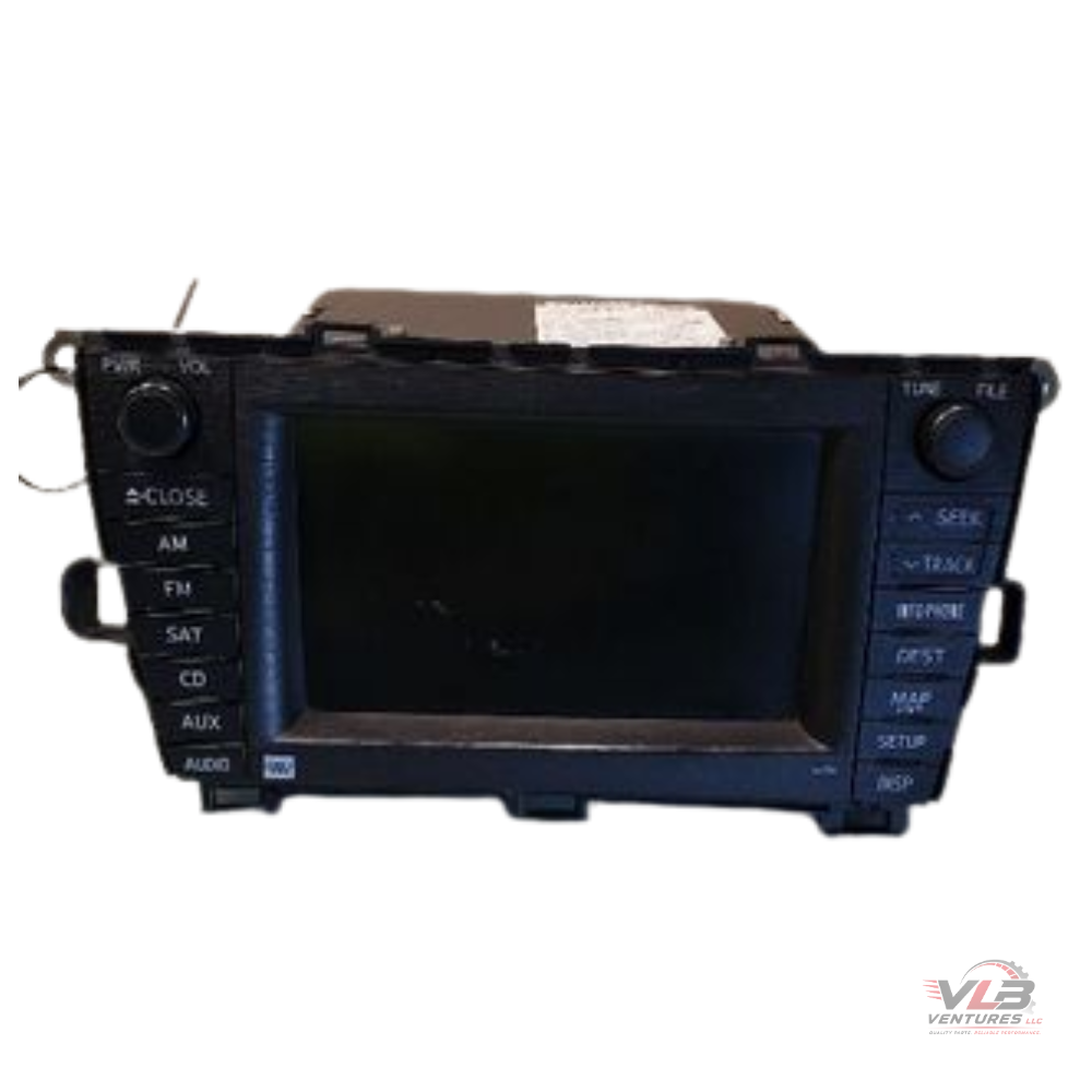 2010–2011 Toyota Prius Dash Display Screen Navigation E7022 — view 1