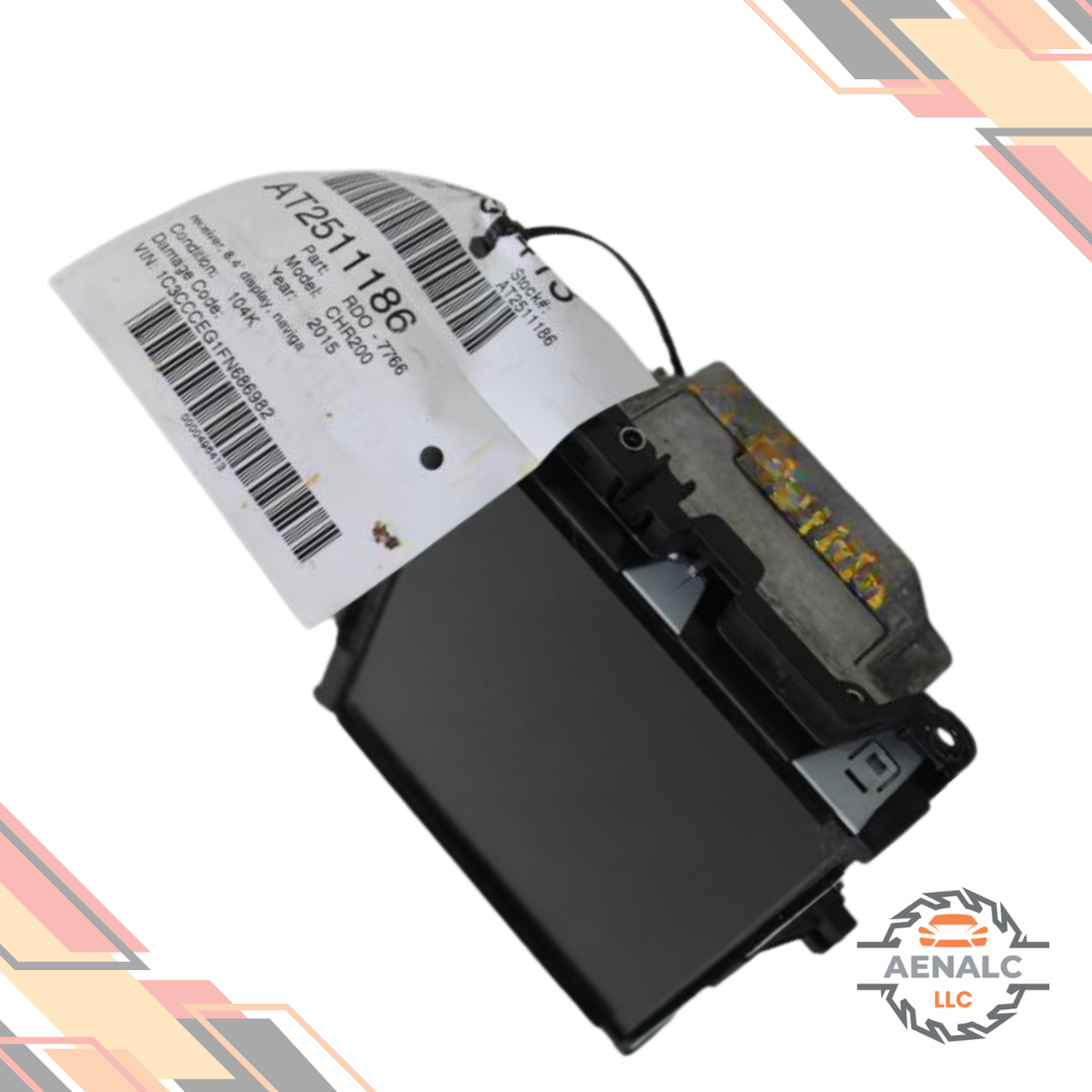 2015 Chrysler 200 Radio Navigation Touch 8.4" Display Screen 15 — view 2