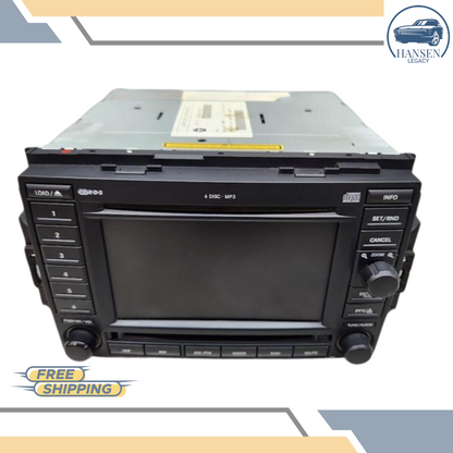 2005–2007 Chrysler 300 Charger Radio Receiver Display Option REC 05 06 07 — view 2