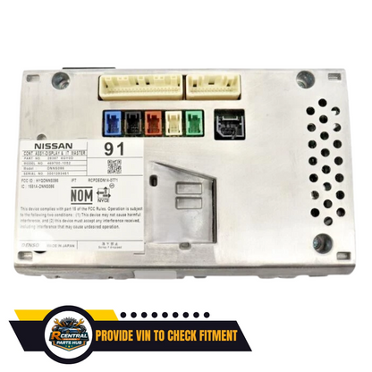 2019–2020 Nissan Pathfinder Armada QX60 Touch Screen NAVIGATION Radio DISP OEM — view 3