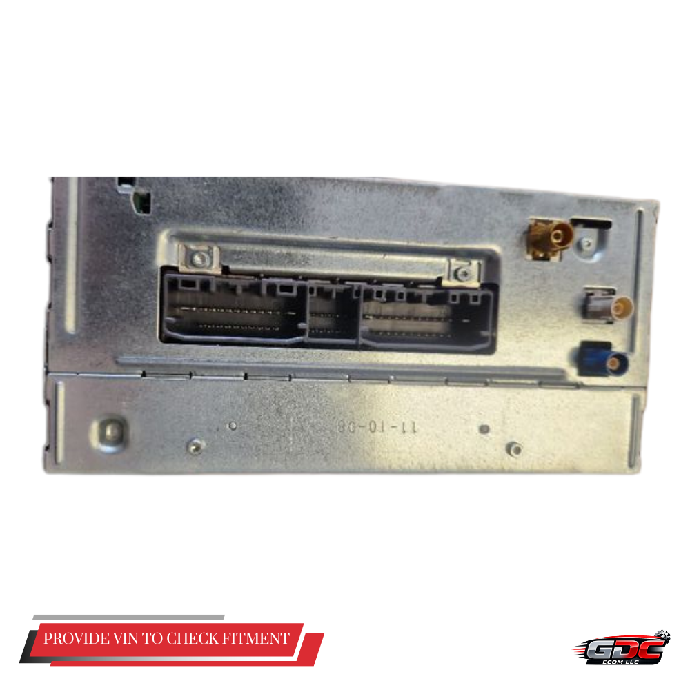 2008–2010 CHRYSLER JEEP DODGE Radio Display Receiver Satellite OEM 05064737AC — view 2