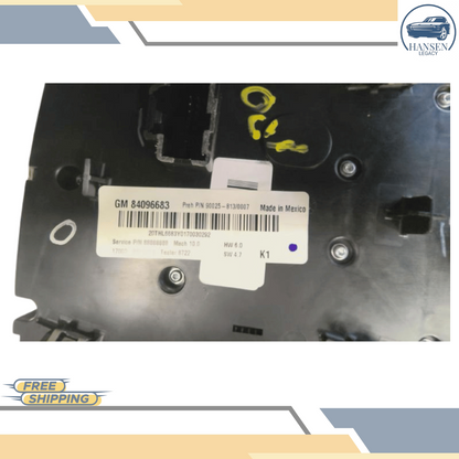2016–2017 Chevrolet Equinox Radio Control Panel ID 84096683 OEM — view 3