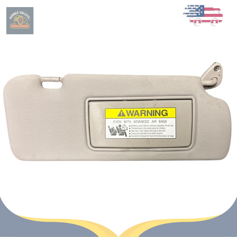2007–2011 Honda CRV Passenger RH Sun Visor OEM — view 1