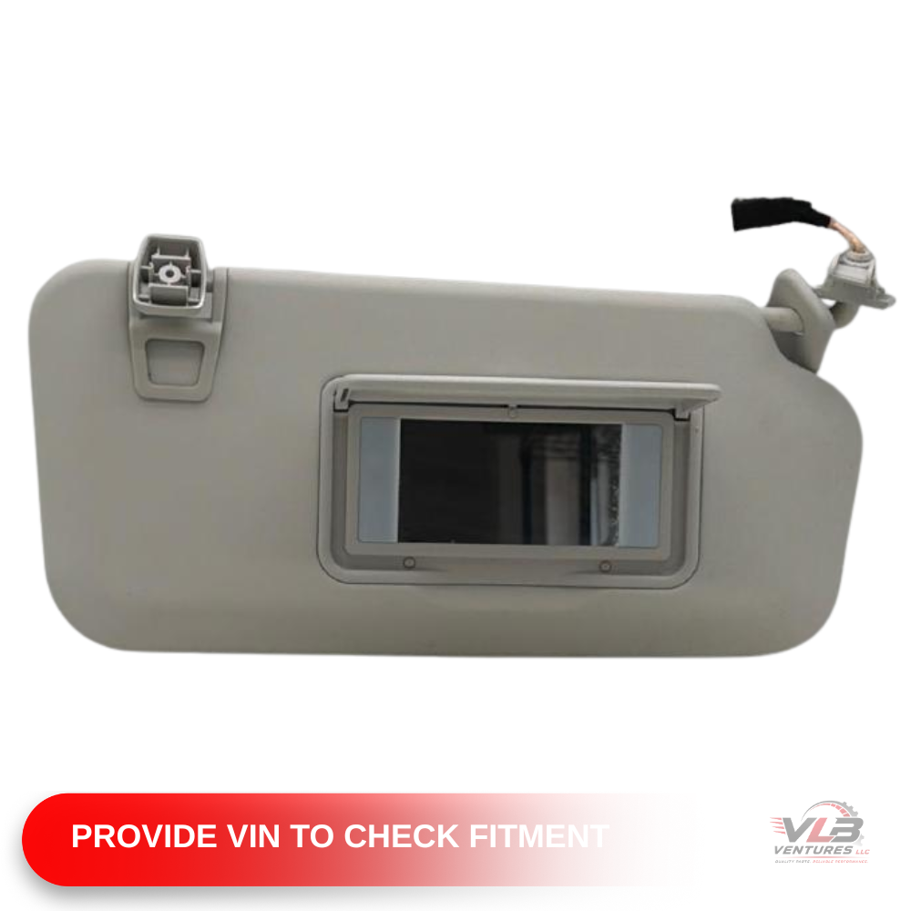 2021–2024 Ford Escape RH Passenger Sunvisor Sun Visor with Mirror & Light OEM — view 2