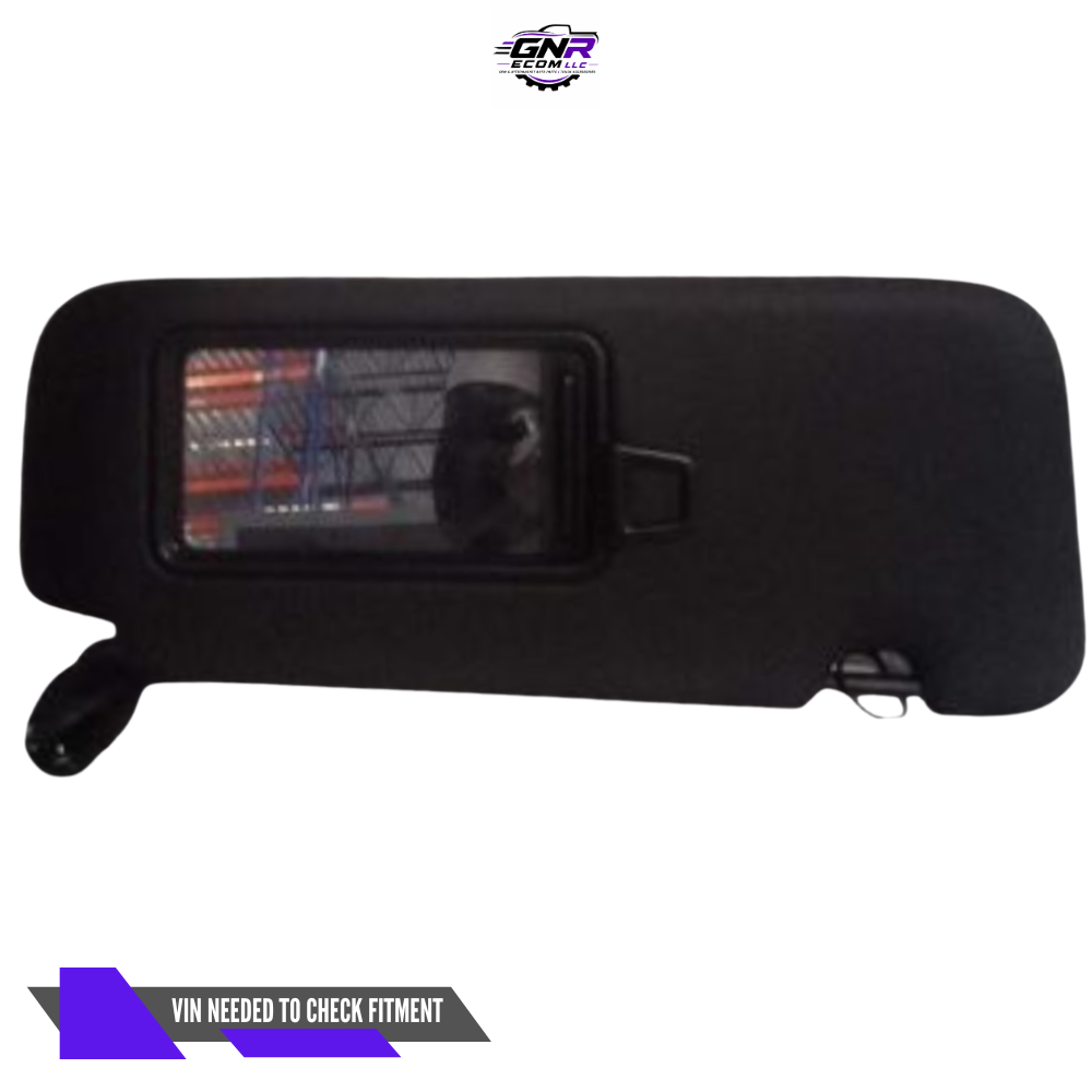 2019–2021 Kia Forte RH Passenger Sunvisor Sun Visor with Mirror OEM — view 2
