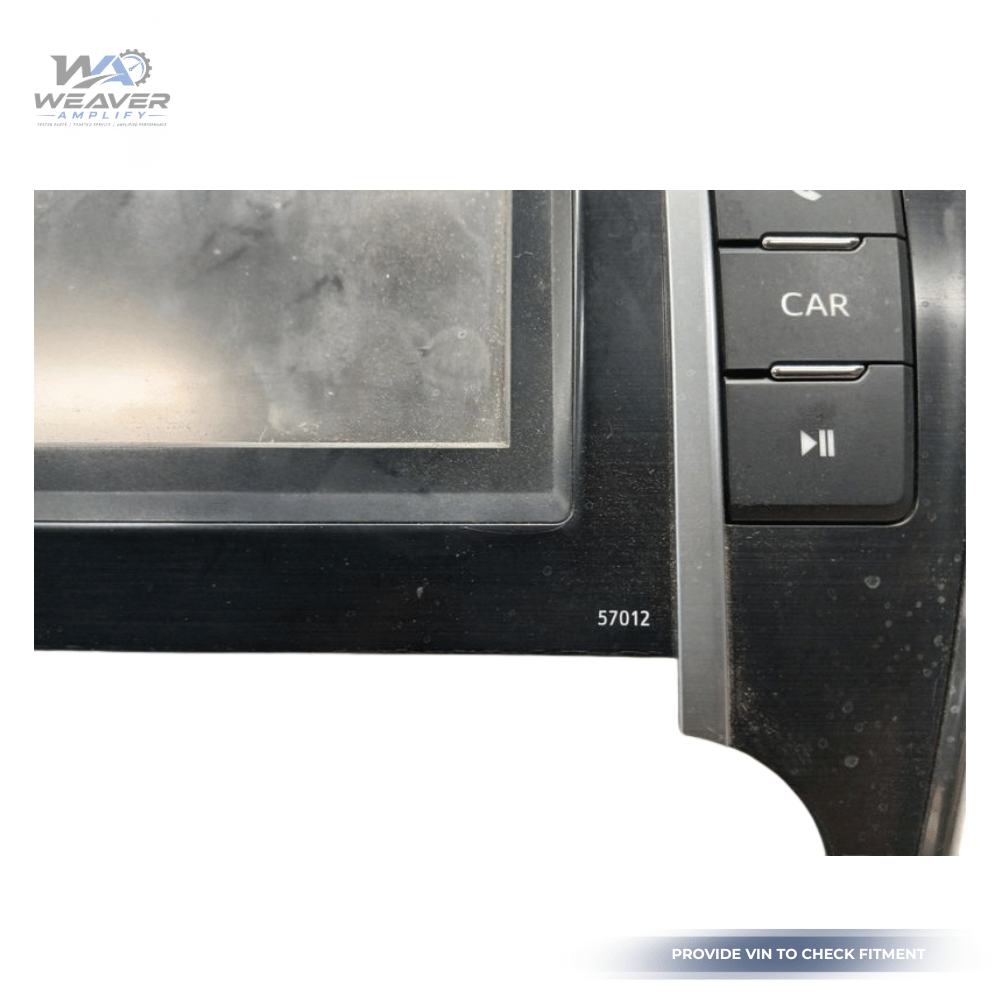 2012–2013 Toyota Camry Radio Display Receiver AM FM CD OEM — view 2