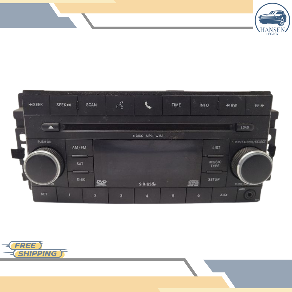 2010–2014 Jeep Wrangler AM/FM Radio Receiver OEM — view 1