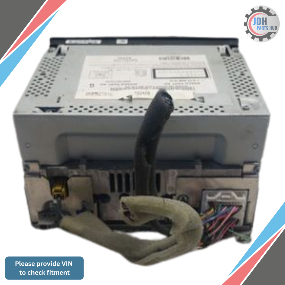 2010–2012 Nissan Sentra AM FM CD Player Radio with Navigation OEM — view 3