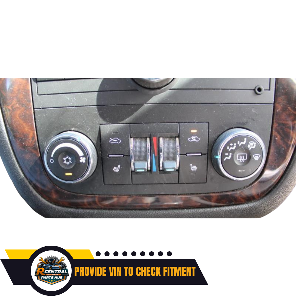 2012–2016 Chevrolet Impala A/C AC Heater Temperature Control Unit — view 2