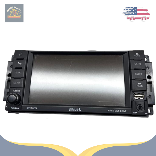 2012–2016 Chrysler Town & Country Radio AM FM CD Player Receiver Nav Sat ID RHB — view 2