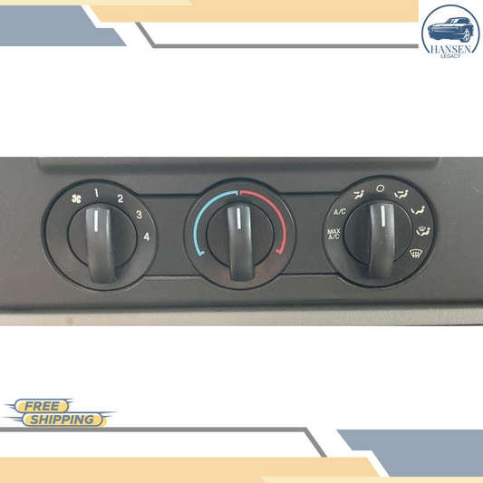 2005–2007 Ford F250 F350 Super Duty A/C AC Heater Climate Controls 05 06 07 — view 1