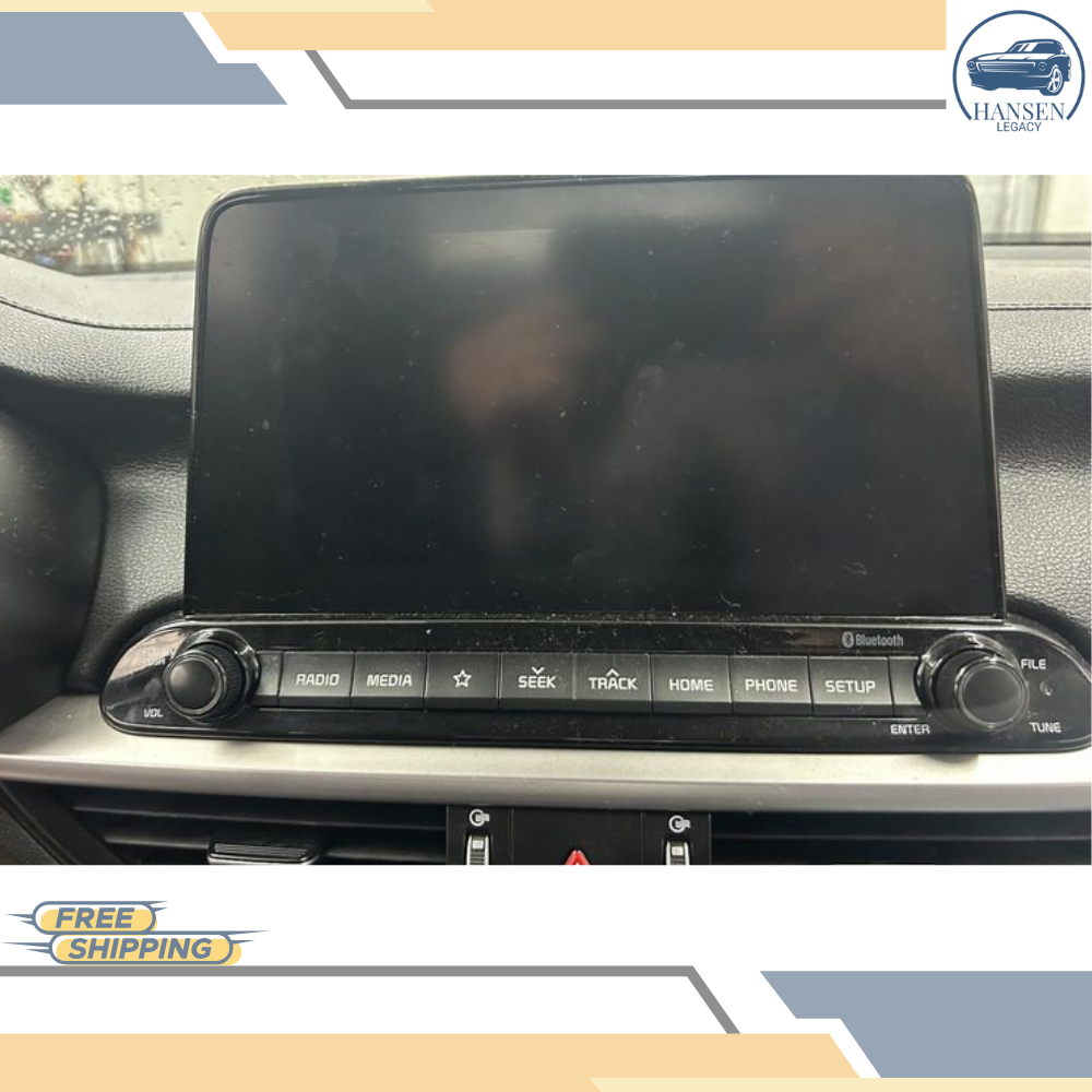 2019–2020 Kia Forte AM FM Radio Receiver Display Screen without Navigation OEM — view 4