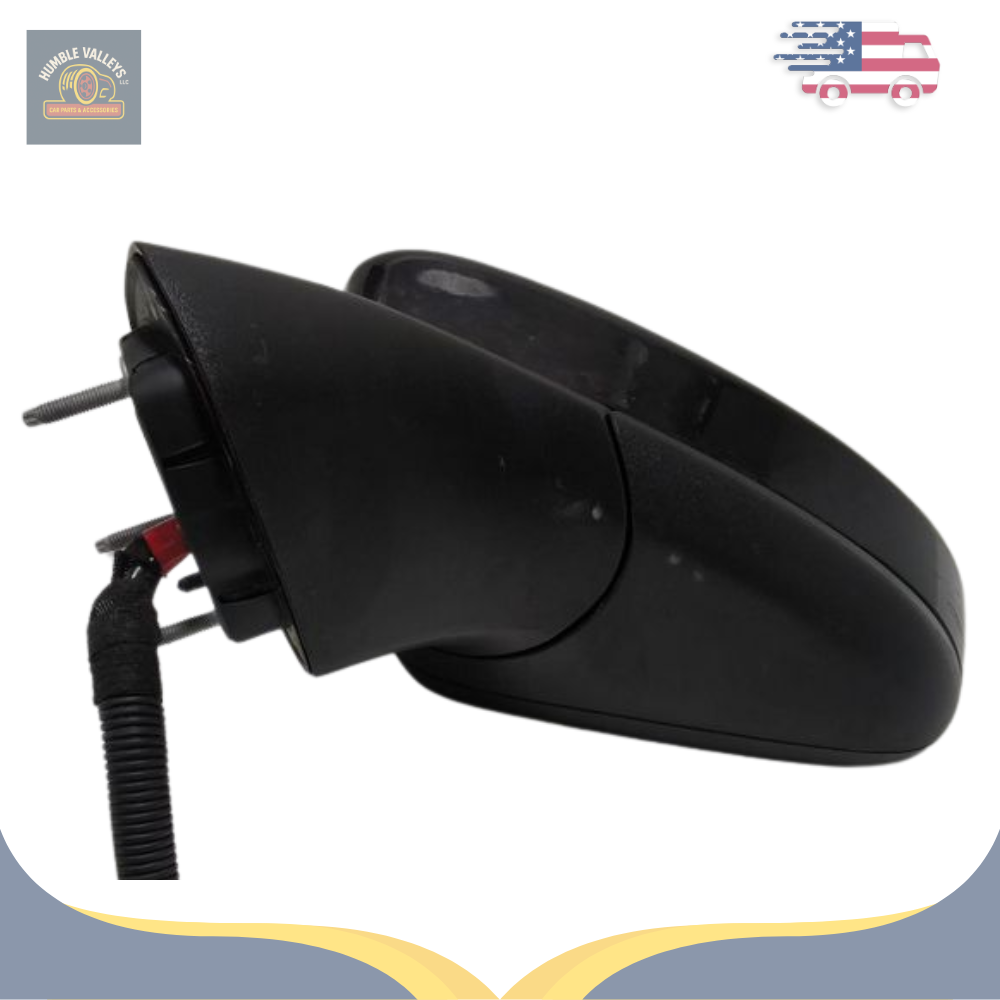 2019–2020 Ford Fusion Left Driver Side View Door Mirror with Blind Spot Black OEM — view 4