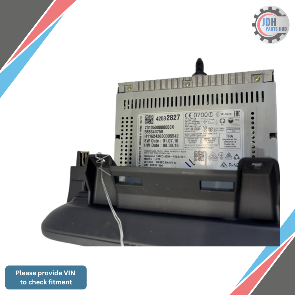 2016–2017 Chevrolet Malibu or VOLT Radio Display Screen Audio Controller 8" inch OEM — view 3