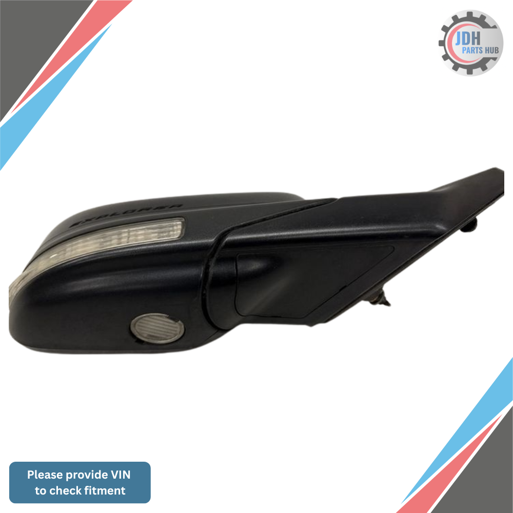 2011–2015 Ford Explorer Right Passenger Side View Door Mirror Power Black OEM — view 2