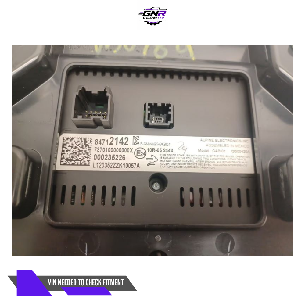 2021–2024 Chevrolet Malibu Radio Dash Display Screen OEM — view 3