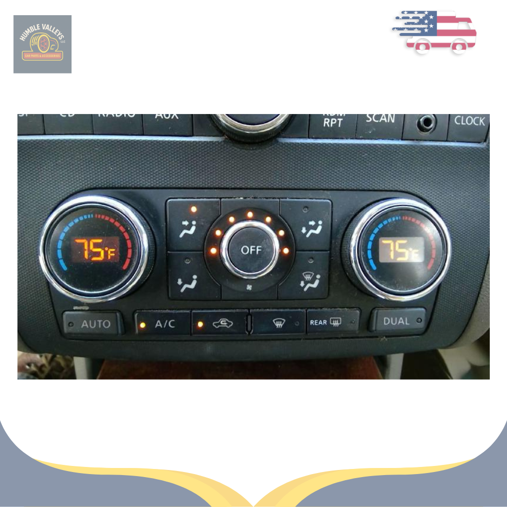 2007–2013 Nissan Altima AC Heater Climate Temperature Control OEM 08 09 10 11 12 — view 1