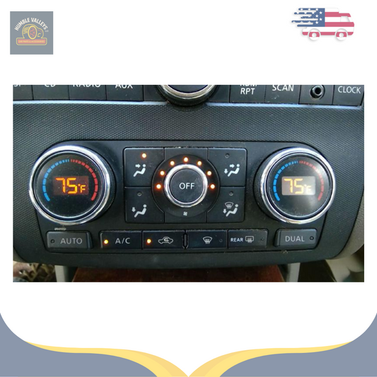 2007–2013 Nissan Altima AC Heater Climate Temperature Control OEM 08 09 10 11 12 — view 1