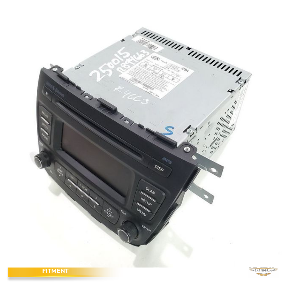 2014–2015 Kia Sorento Sirius Radio MP3 Audio Media CD Player Receiver OEM — view 4