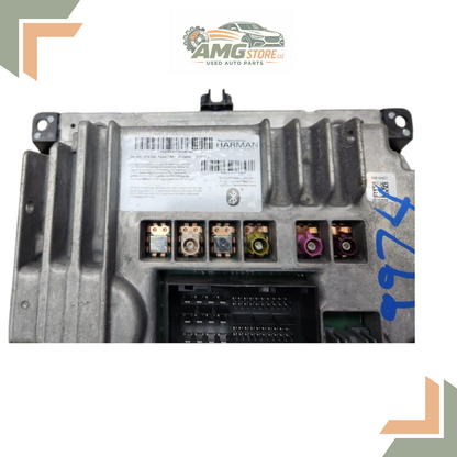 2016 Jeep Grand Cherokee Radio 8.4 Display and Receiver with Navigation OEM — view 3