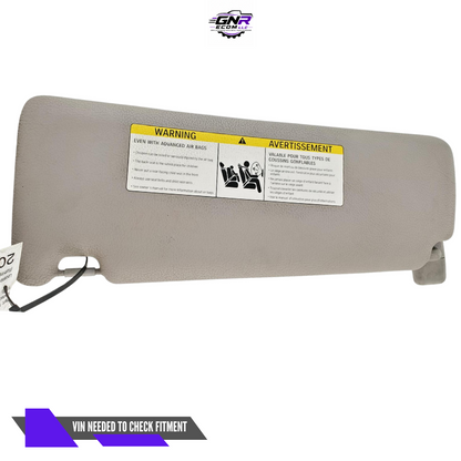 2012–2013 BMW 328i 335i RH Passenger Sunvisor Sun Visor with Mirror OEM — view 2