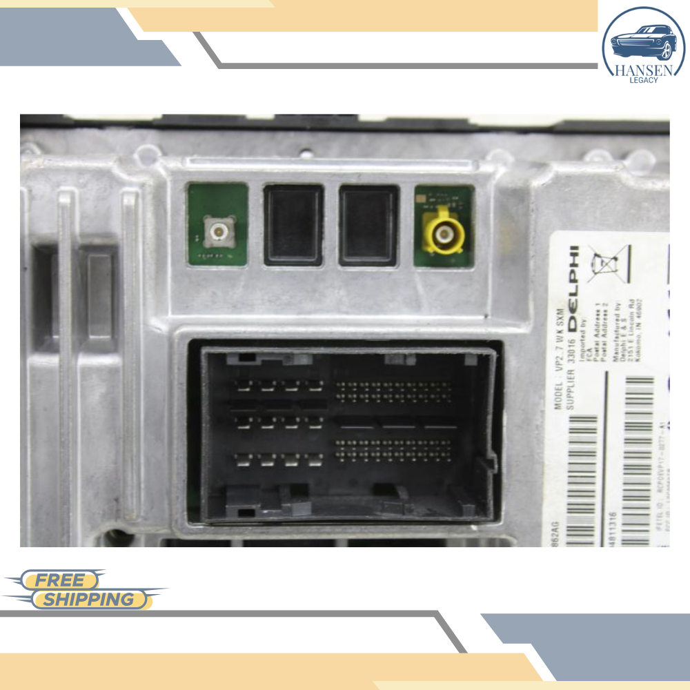 2018 Jeep Grand Cherokee Display & Receiver 7 inch Screen Satellite OEM — view 3