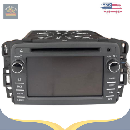 2016–2017 Chevrolet Traverse Radio Receiver Navigation With Display Screen OEM — view 1