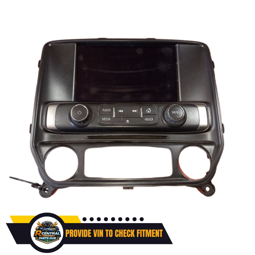 2014–2015 Chevrolet Silverado 1500 2500 3500 Radio Control Panel ID 23176312 — view 1