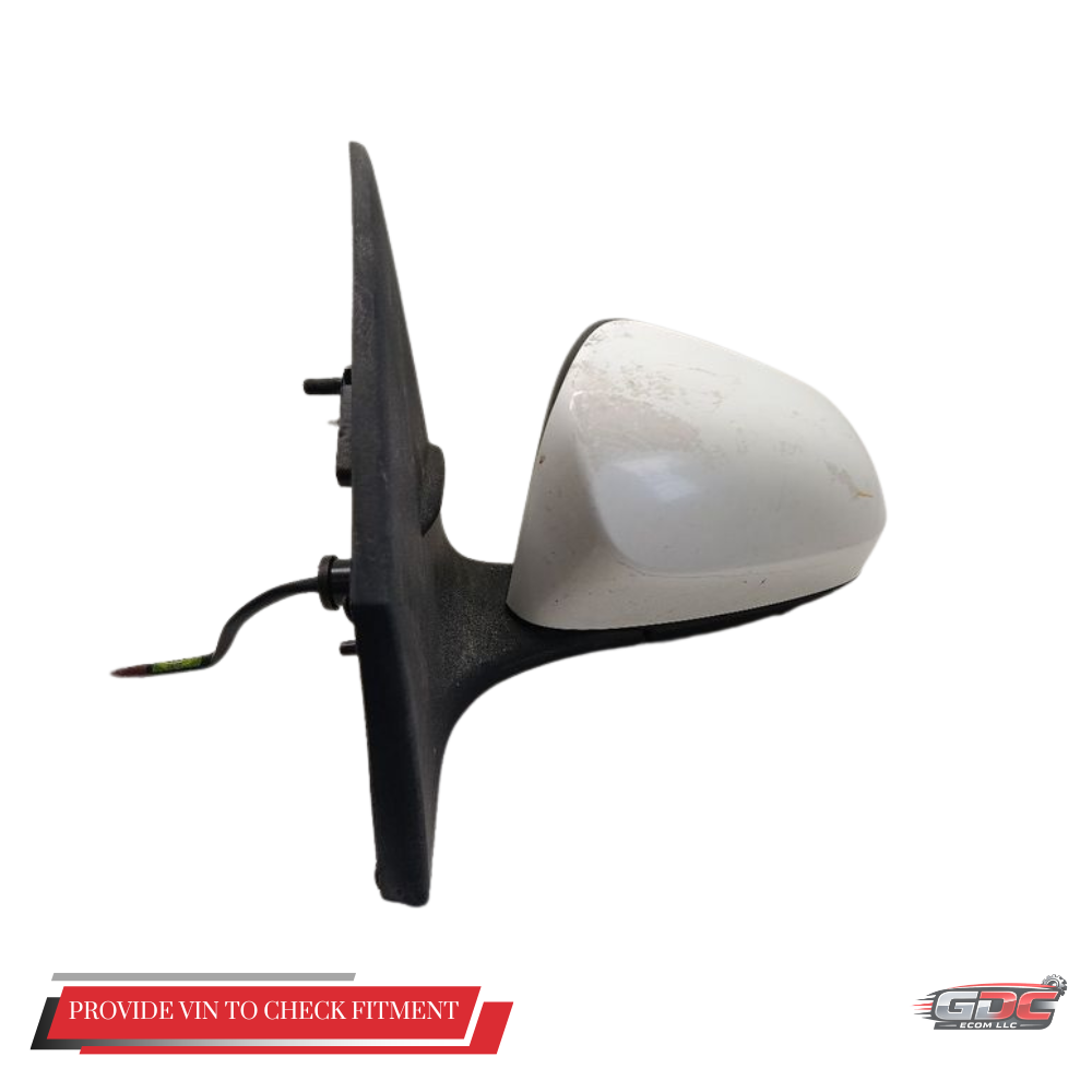 2014–2019 Toyota Corolla Left Driver White Side View Door Mirror Heated — view 1