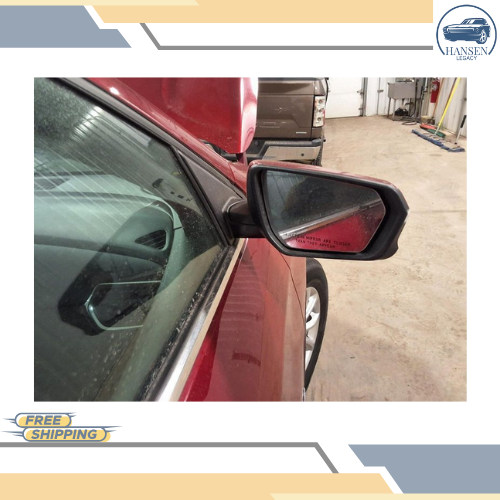2018–2020 Chevrolet Equinox Right Passenger Side View Door Mirror Option DWK RED RH — view 2