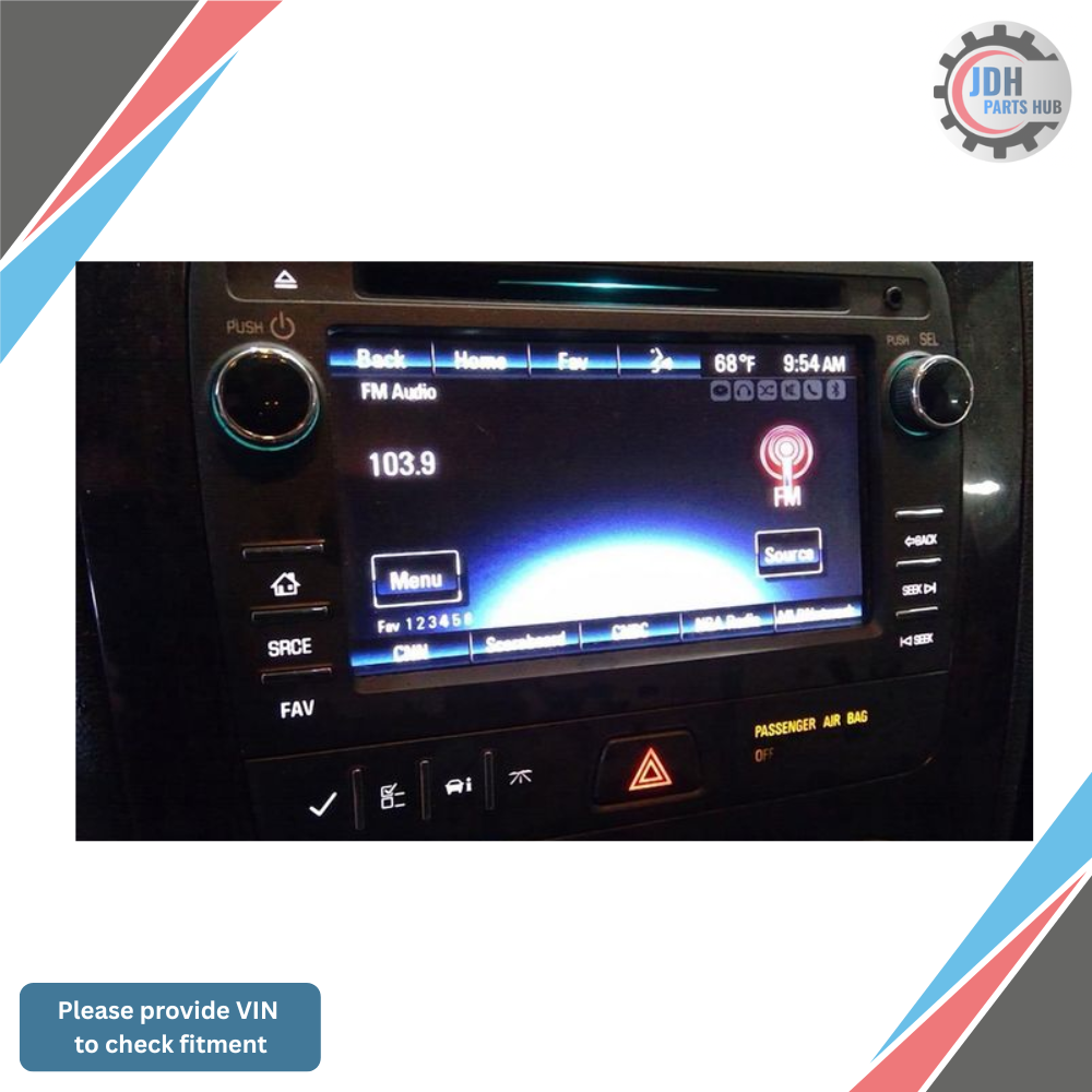 2016–2017 Chevrolet Traverse Enclave Radio Receiver Display ID OEM — view 2