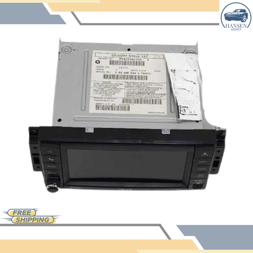 2013–2019 DODGE CARAVAN AM FM CD Navigation Radio Player Display Screen RHB OEM — view 2