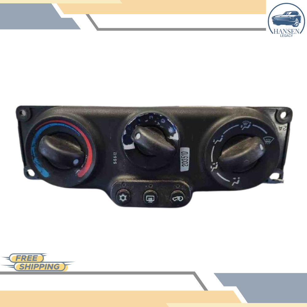 2005 Chevrolet Equinox A/C AC Temperature Heater Climate Controls 05 OEM — view 1