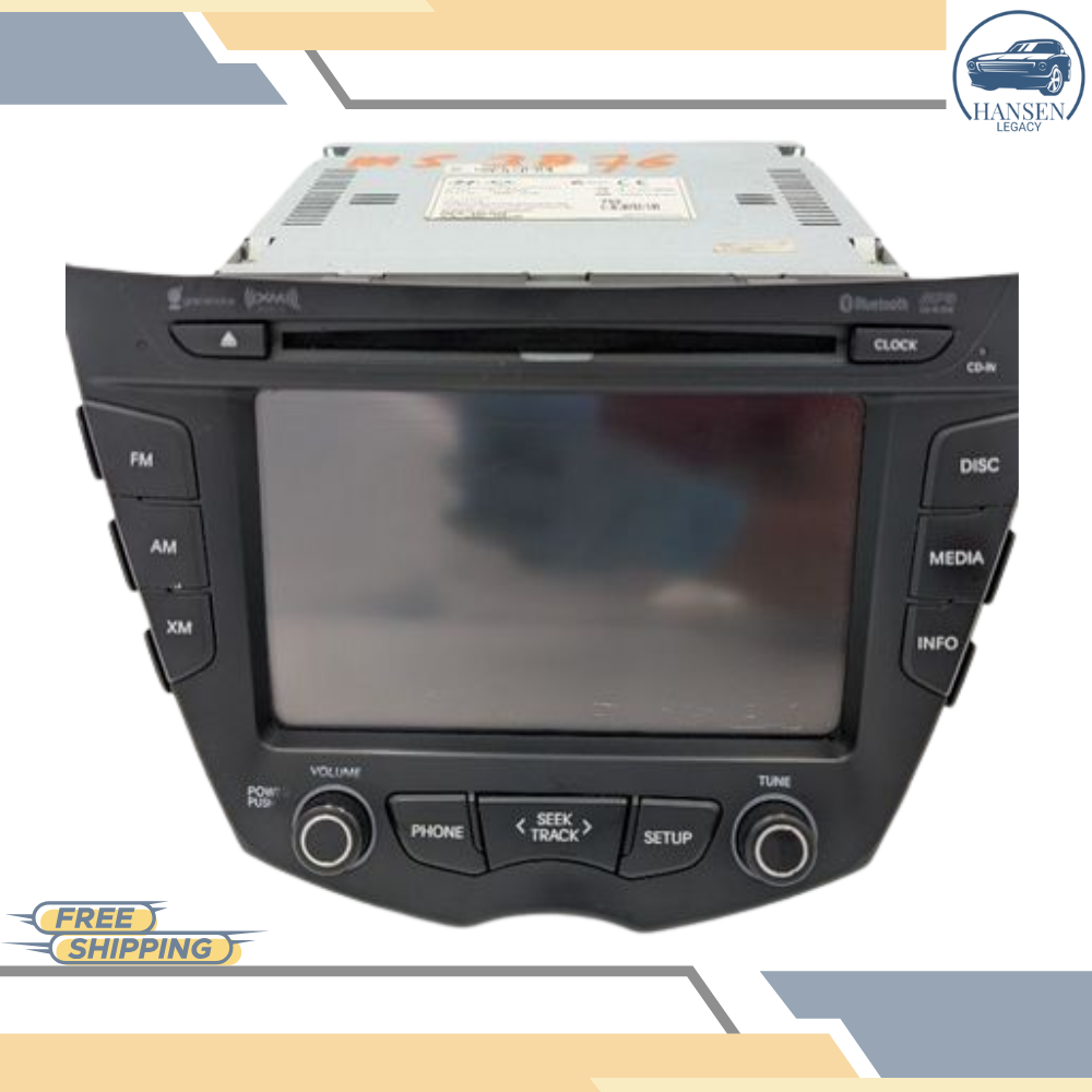 2012–2015 Hyundai Veloster Radio Display Receiver Satellite CD OEM — view 2