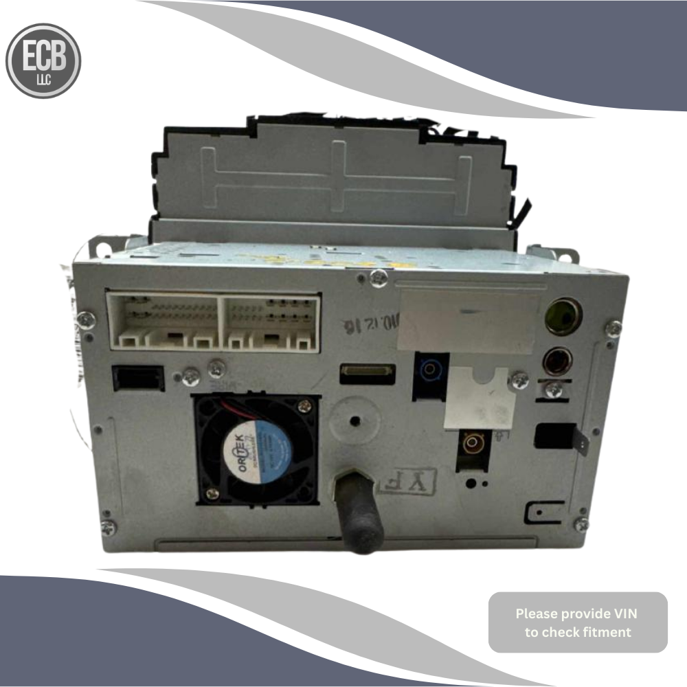 2011 Hyundai Sonata Radio Display & Receiver with GPS Navigation OEM — view 4
