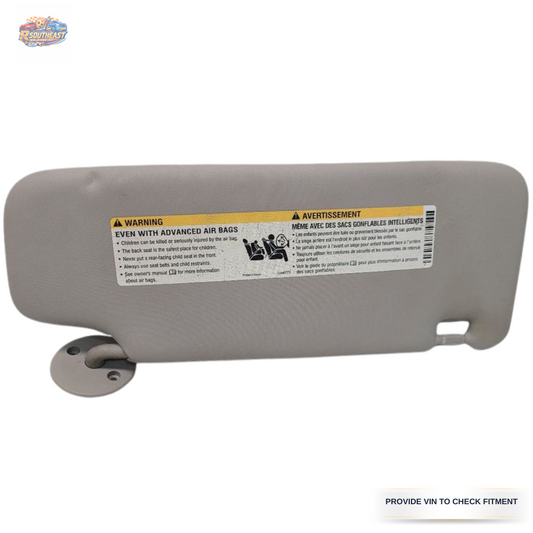 2012–2020 Chevrolet Sonic LH Driver Sunvisor Sun Visor with Mirror OEM — view 1