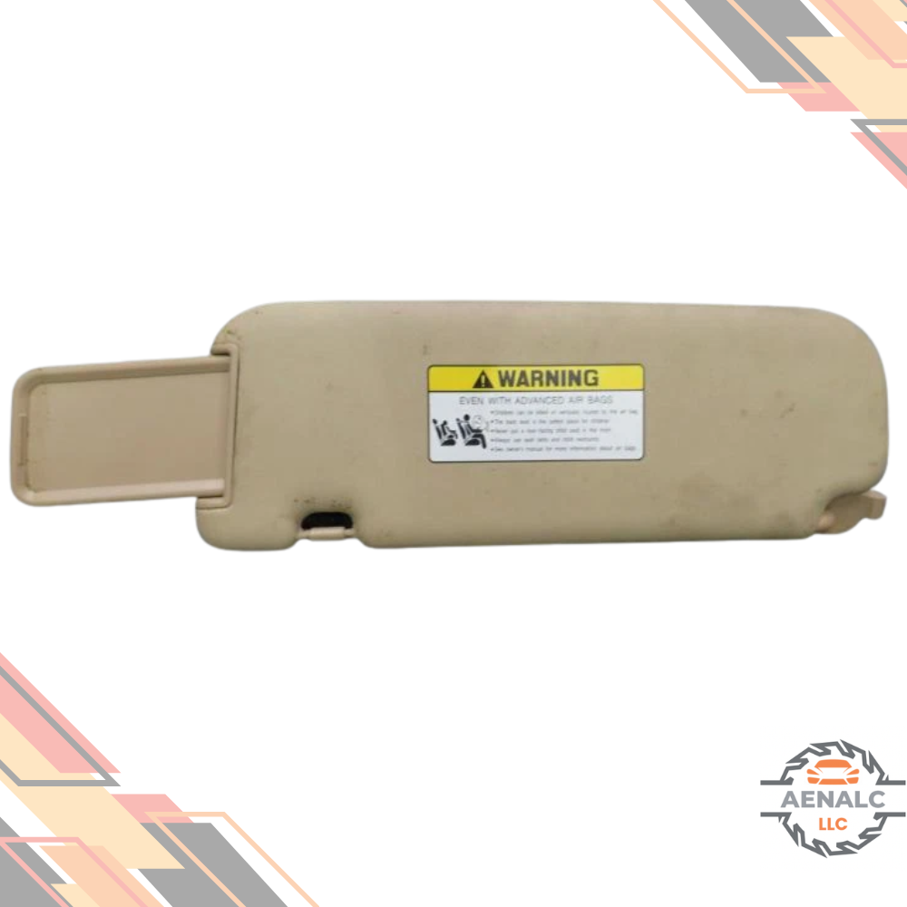 2011–2013 Hyundai Elantra Passenger RH Sun Visor OEM — view 2