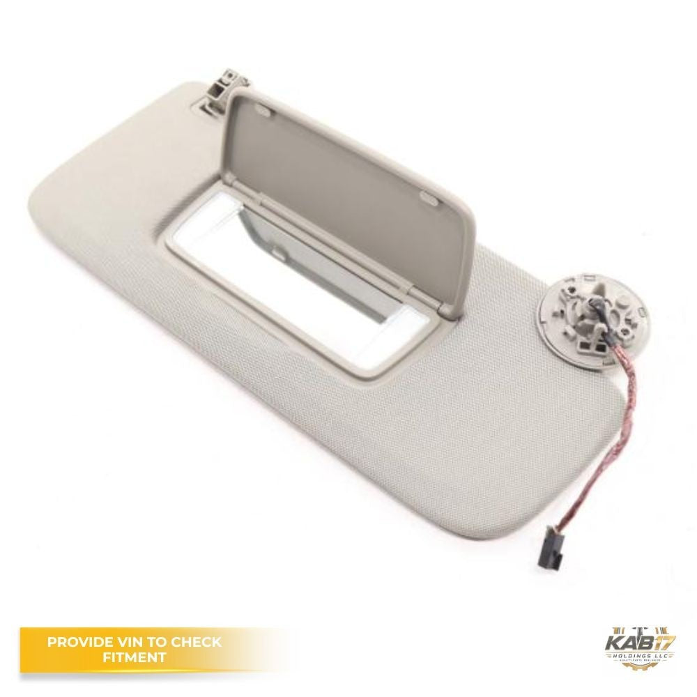2020–2024 Chevrolet Equinox LH Driver Sunvisor Sun Visor with Mirror & Light OEM — view 3