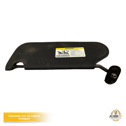 2011–2014 Chrysler 200 RH Passenger Sunvisor with Mirror Black OEM — view 2
