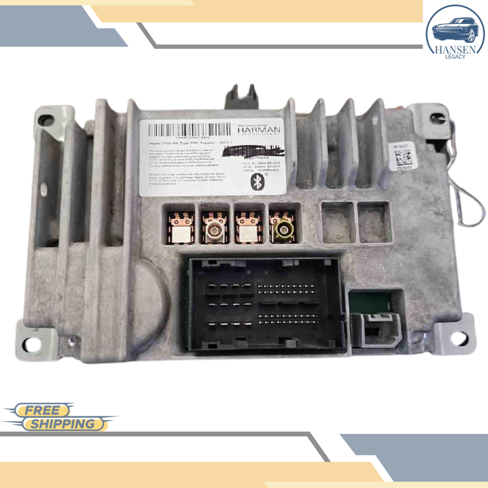 2014 Jeep Grand Cherokee AM FM Satellite Radio Receiver with Display Screen OEM — view 3
