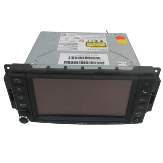 2013–2014 DODGE Challenger AM-FM-CD-DVD-H<wbr/>DD Navigation UConnect Radio RHR OEM — view 1