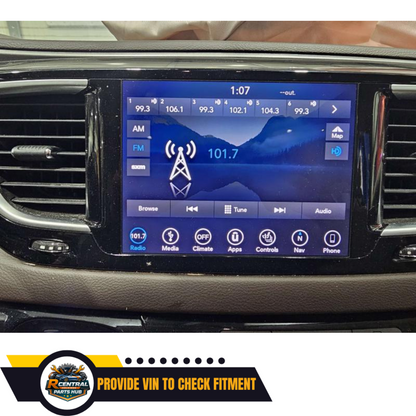 2018–2020 Chrysler Pacifica Display Screen Radio Reciever Panel OEM — view 2